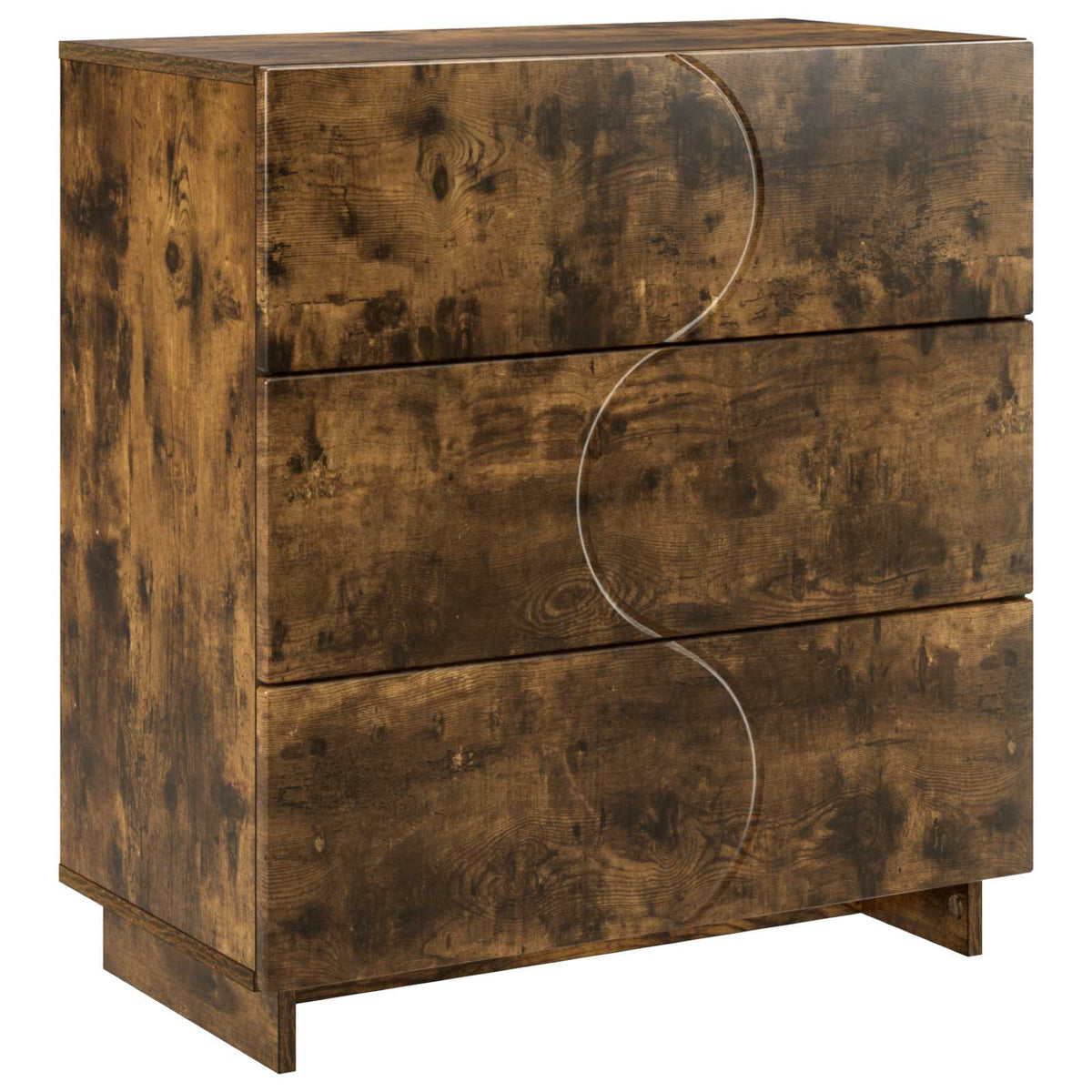 Komoda Dimljeni hrast 70 x 38 x 75 cm Konstruirano drvo