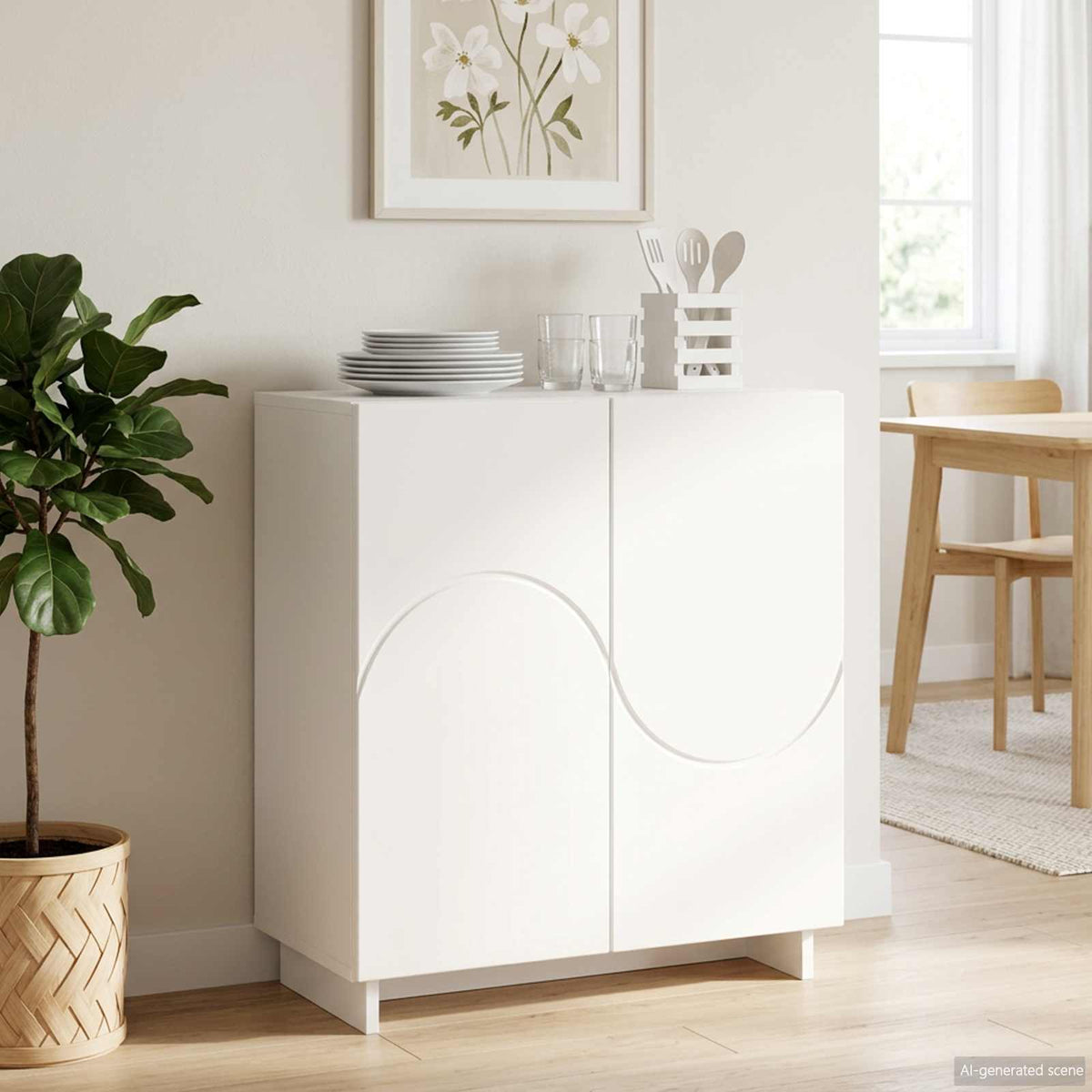 Komoda 67 x 34,5 x 75 cm Konstruirano drvo