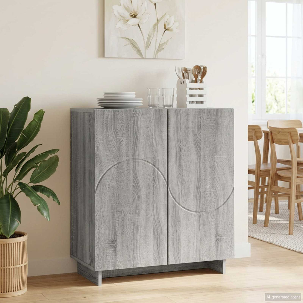 Komoda 67 x 34,5 x 75 cm Konstruirano drvo