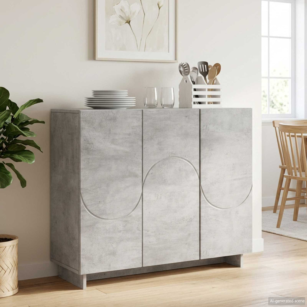 Komoda 85,5 x 31 x 75 cm Konstruirano drvo