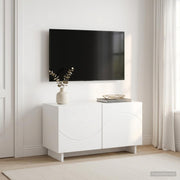 TV stalak 60 x 34.5 x 40 cm Bijela Konstruirano drvo