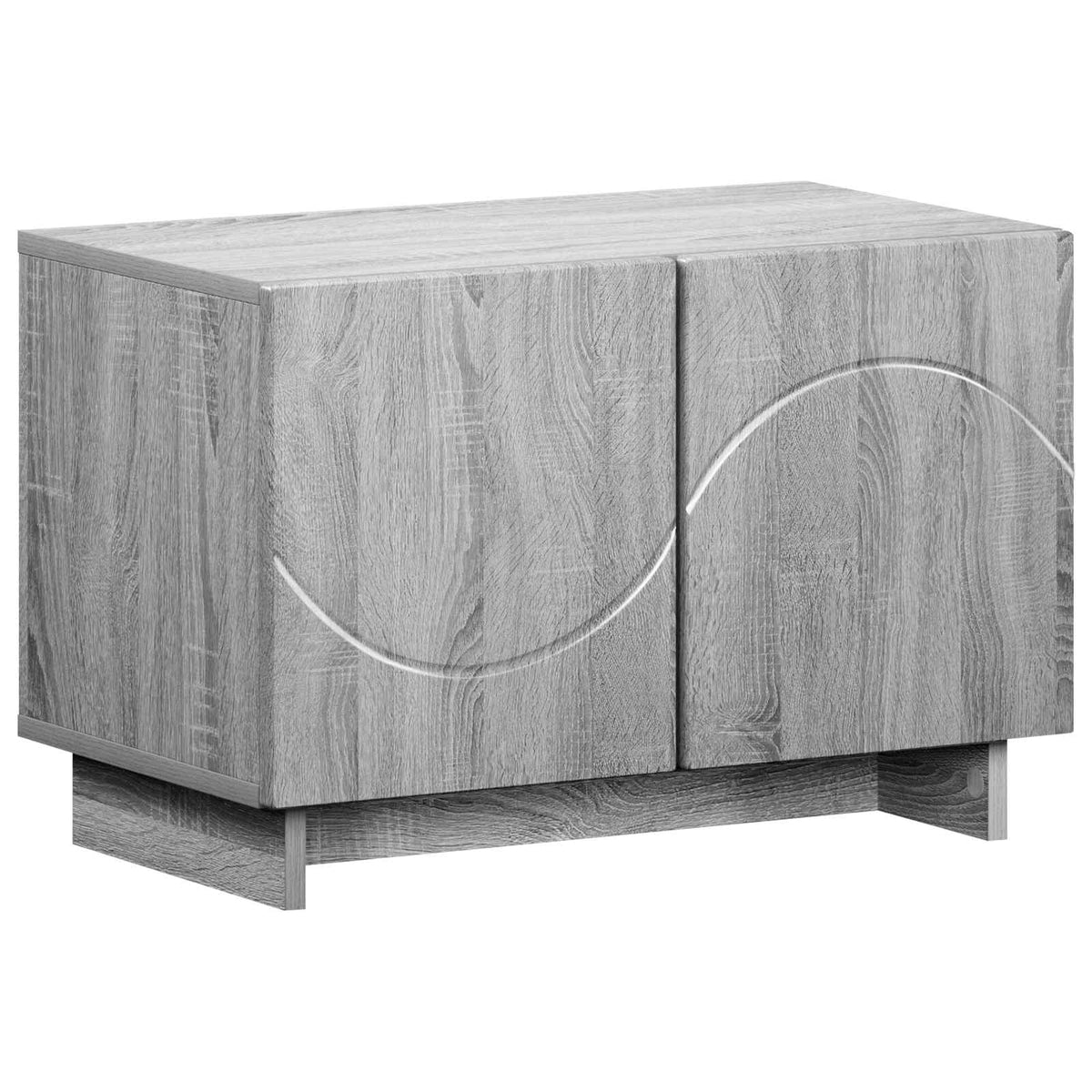 TV stalak 60 x 34.5 x 40 cm Siva Sonoma Konstruirano drvo