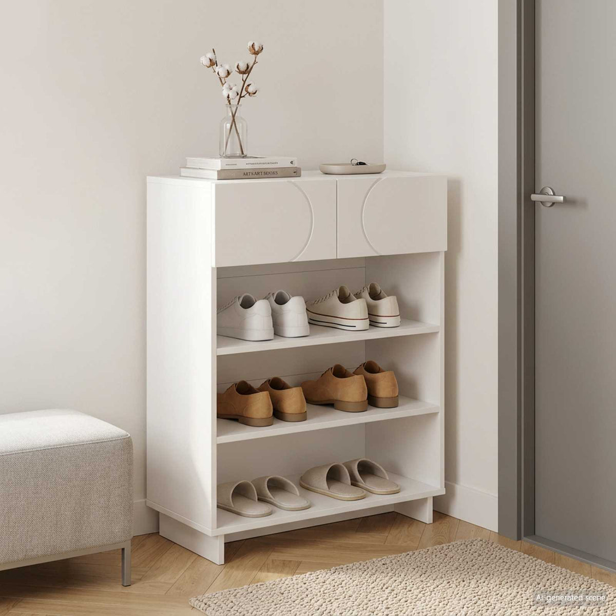 Ormarić za cipele 73 x 38 x 87,5 cm Konstruirano drvo