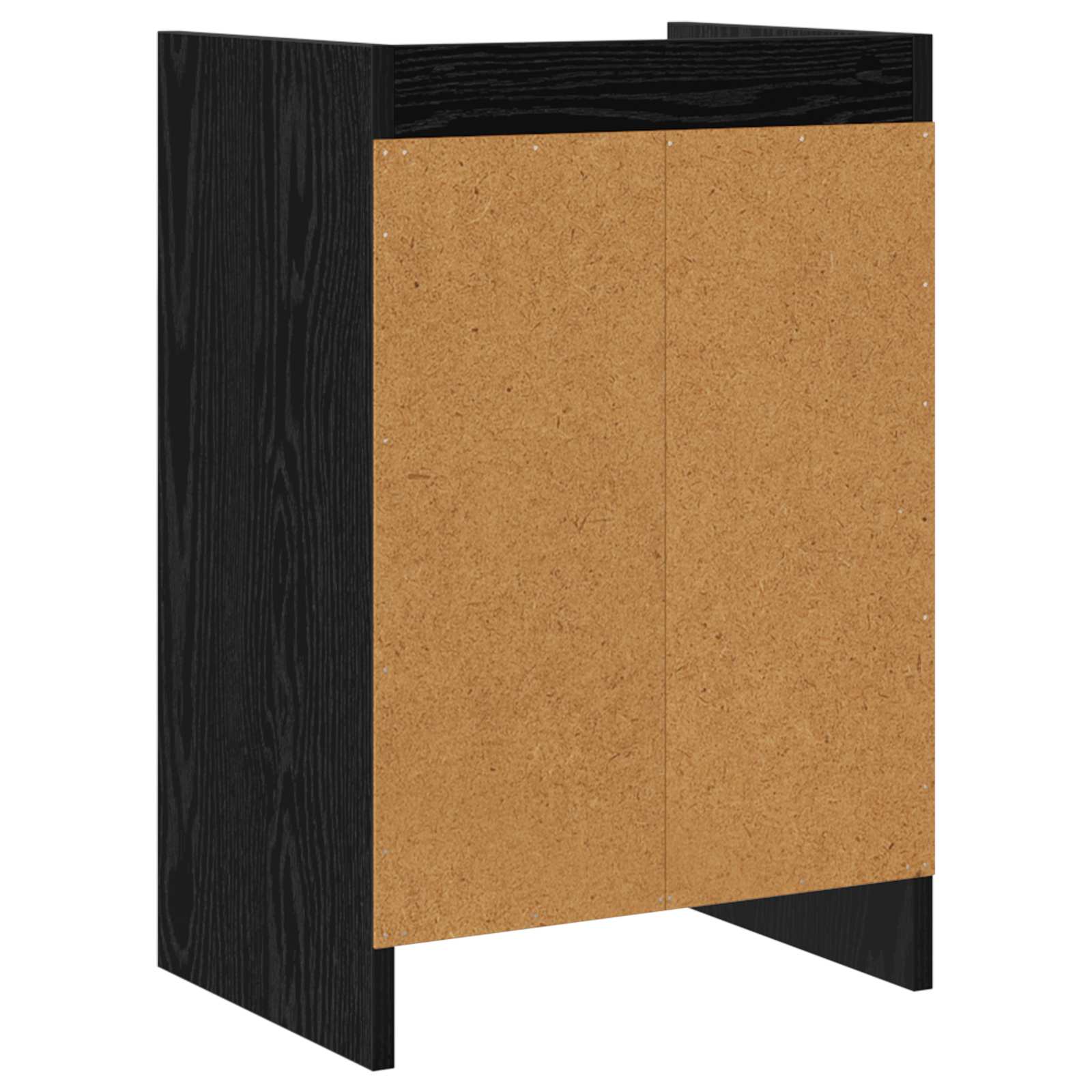 Noćni ormarići 2 pcs Crni hrast 40 x 30 x 60 cm
