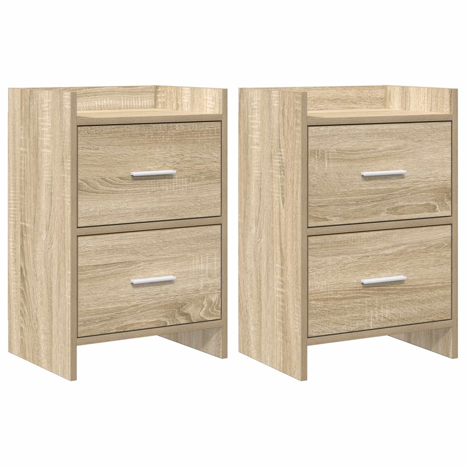 Noćni ormarići 2 pcs Hrast sonoma 40 x 30 x 60 cm