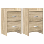 Noćni ormarići 2 pcs Hrast sonoma 40 x 30 x 60 cm