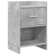Noćni ormarići Betonska siva 40 x 30 x 60 cm Konstruirano drvo