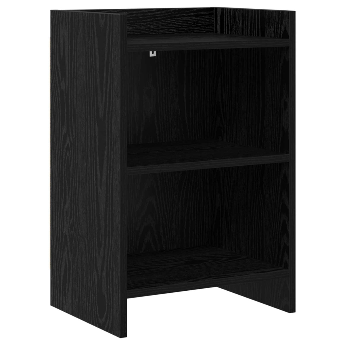 Noćni ormarići Crni hrast 40 x 30 x 60 cm Konstruirano drvo
