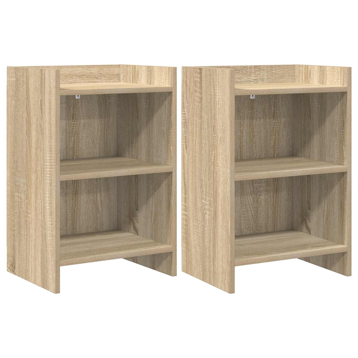 Noćni ormarići 2 pcs Hrast sonoma 40 x 30 x 60 cm