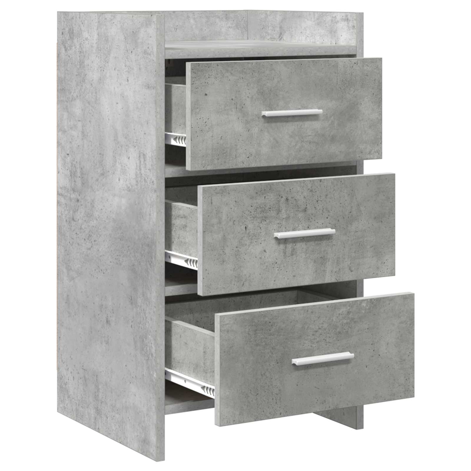 Noćni ormarići Betonska siva 40 x 36 x 70 cm Konstruirano drvo