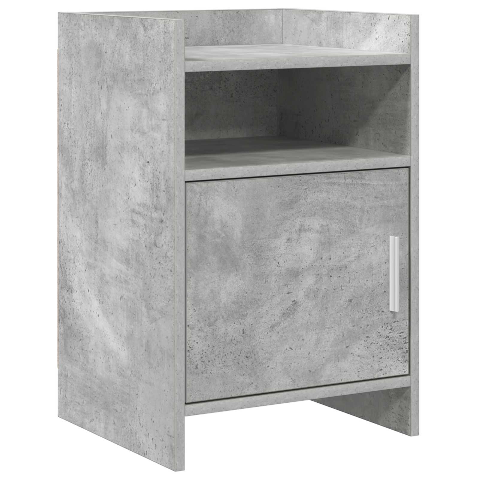 Noćni ormarići Betonska siva 40 x 36 x 60 cm Konstruirano drvo