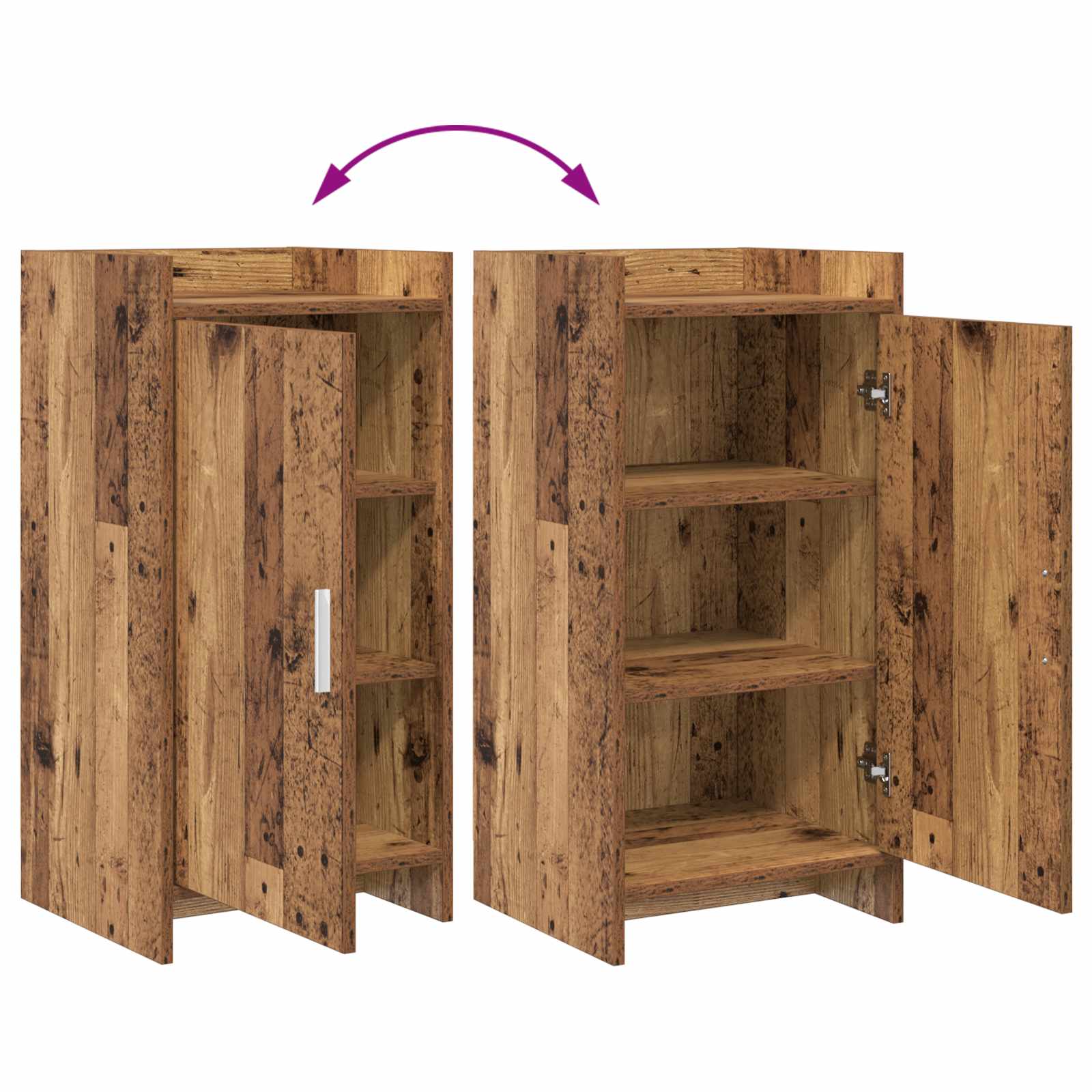 Kreveta Staro drvo 40 x 36 x 80 cm Konstruirano drvo