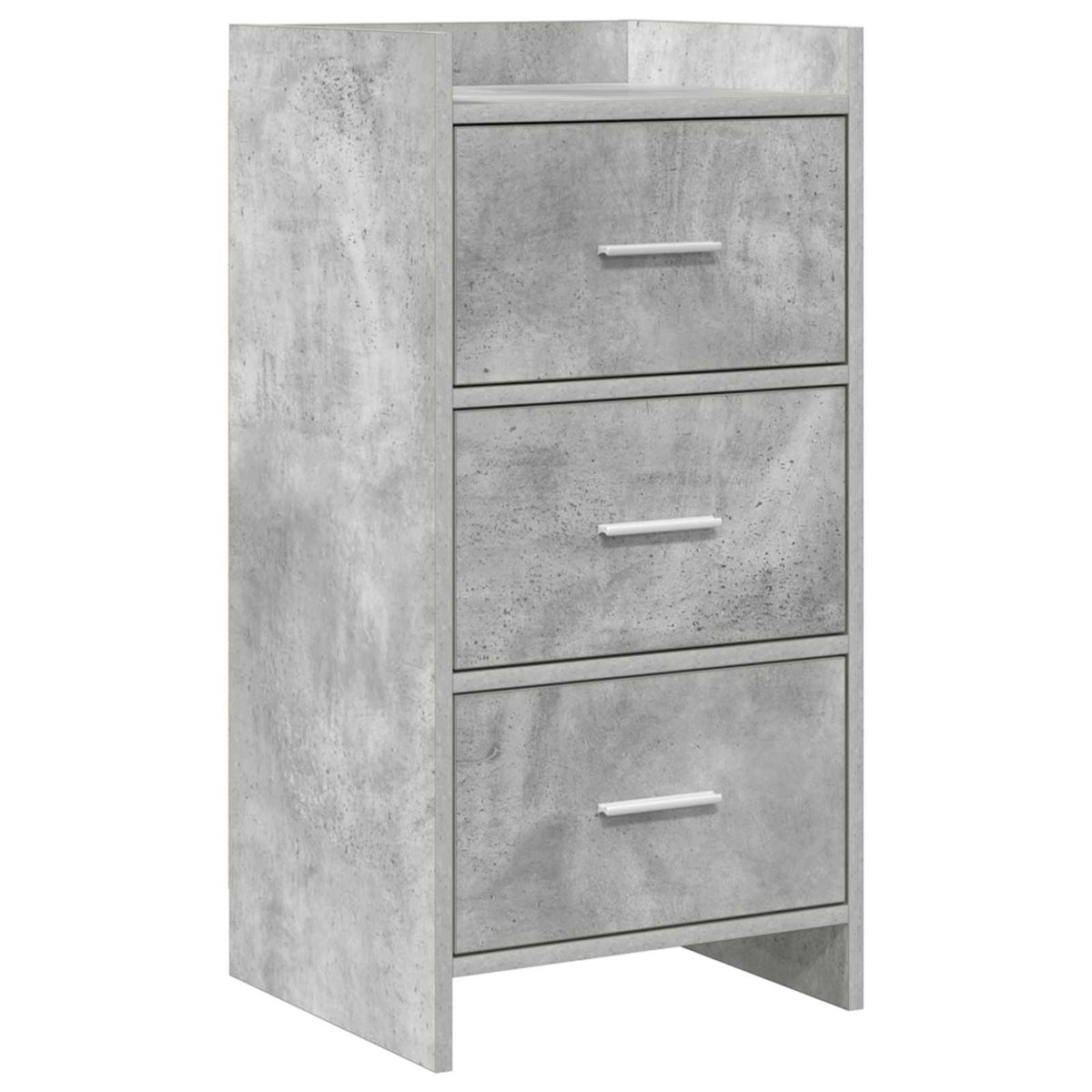 Kreveta Betonska siva 40 x 36 x 80 cm Konstruirano drvo