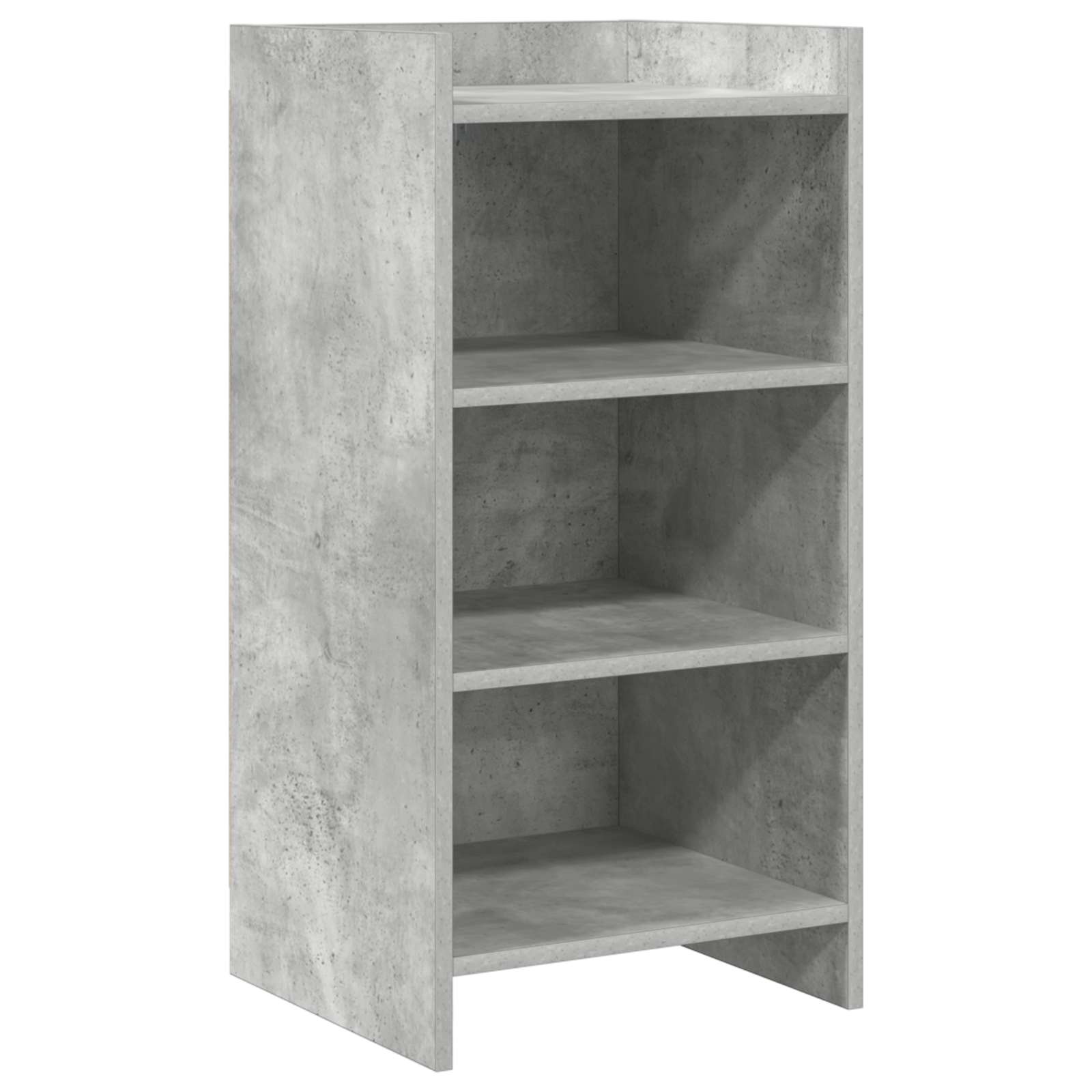 Kreveta Betonska siva 40 x 36 x 80 cm Konstruirano drvo