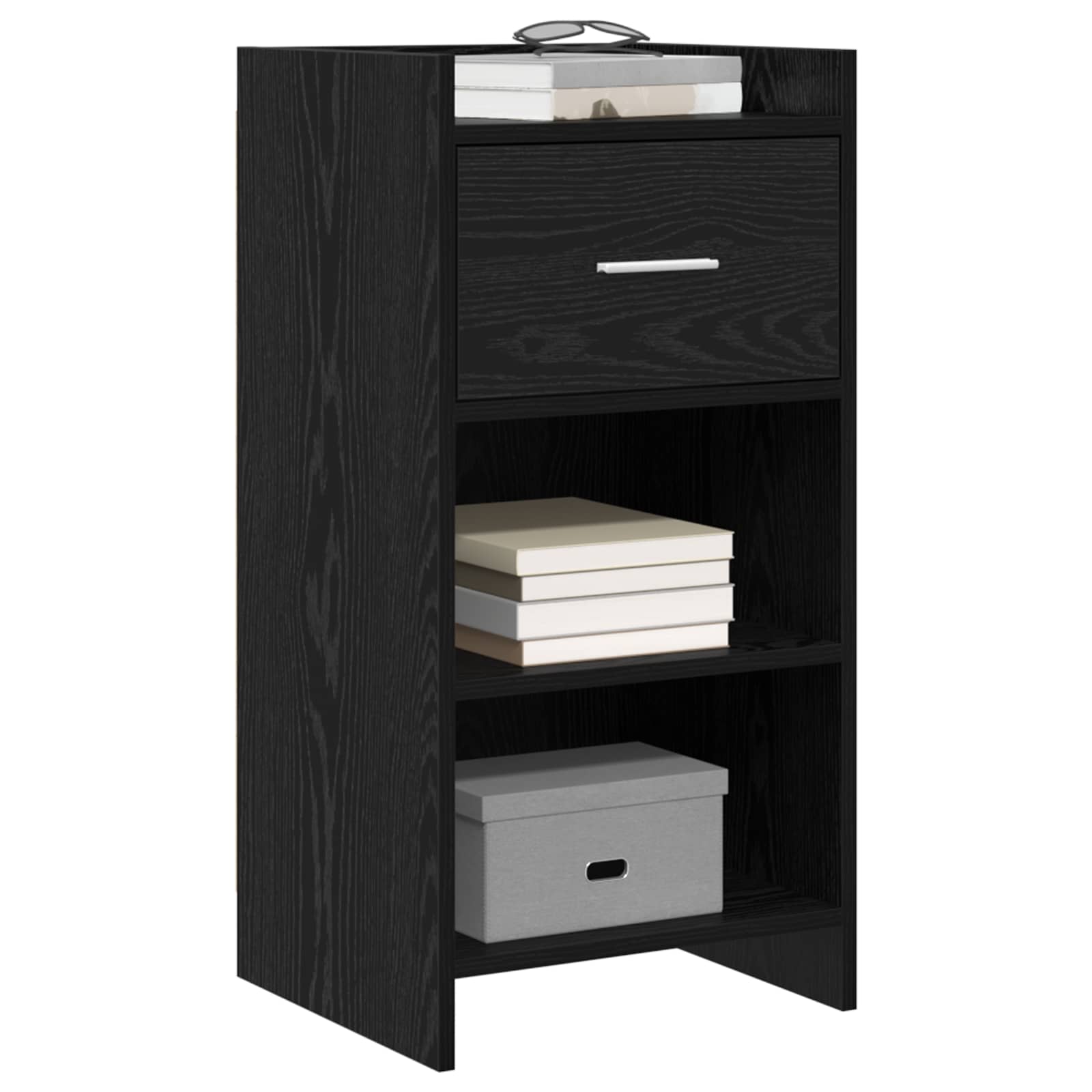 Kreveta Crni hrast 40 x 36 x 80 cm Konstruirano drvo
