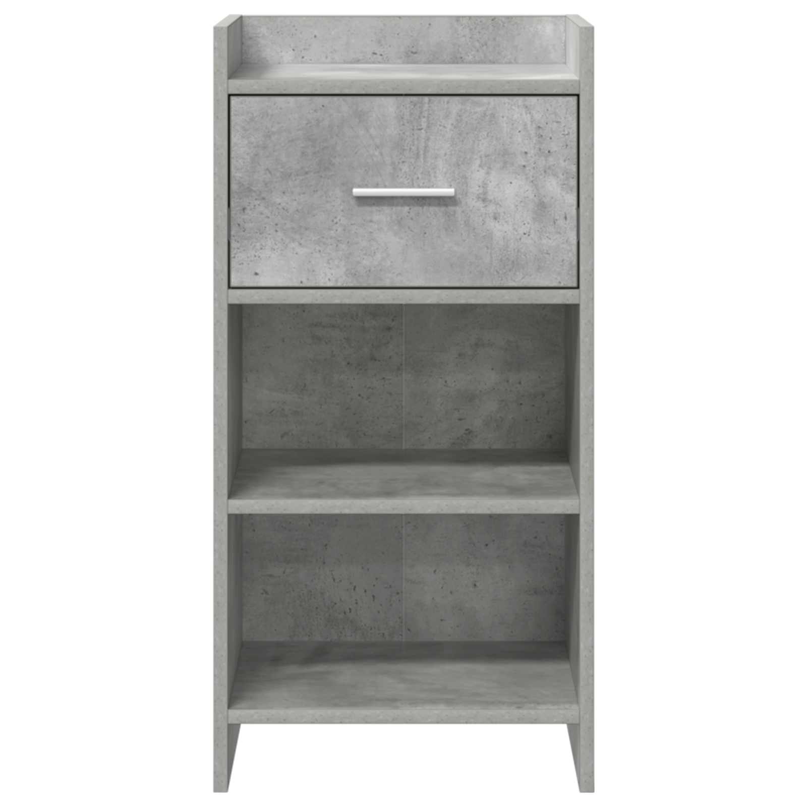 Kreveta Betonska siva 40 x 36 x 80 cm Konstruirano drvo