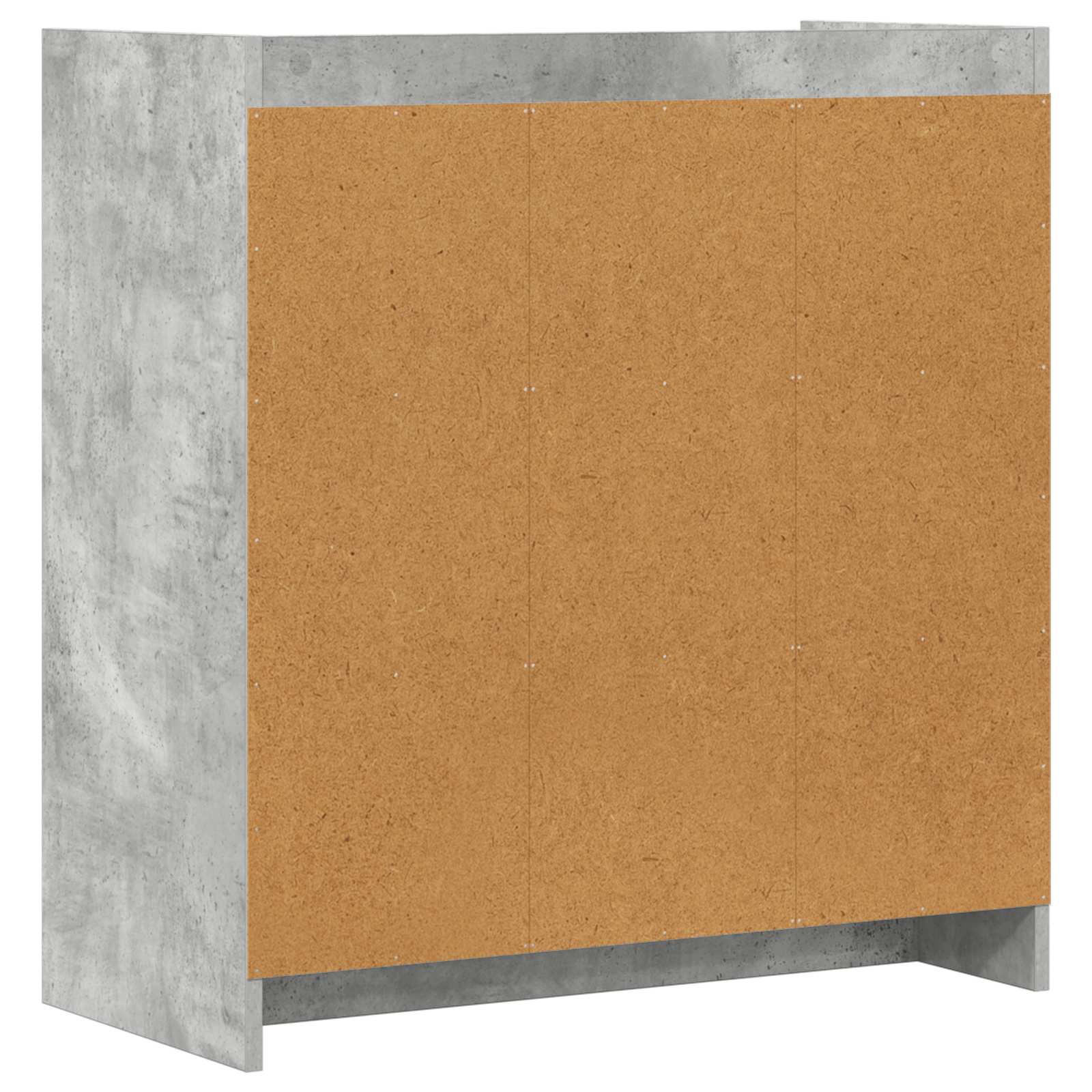 Kreveta Betonska siva 72 x 36 x 80 cm Konstruirano drvo