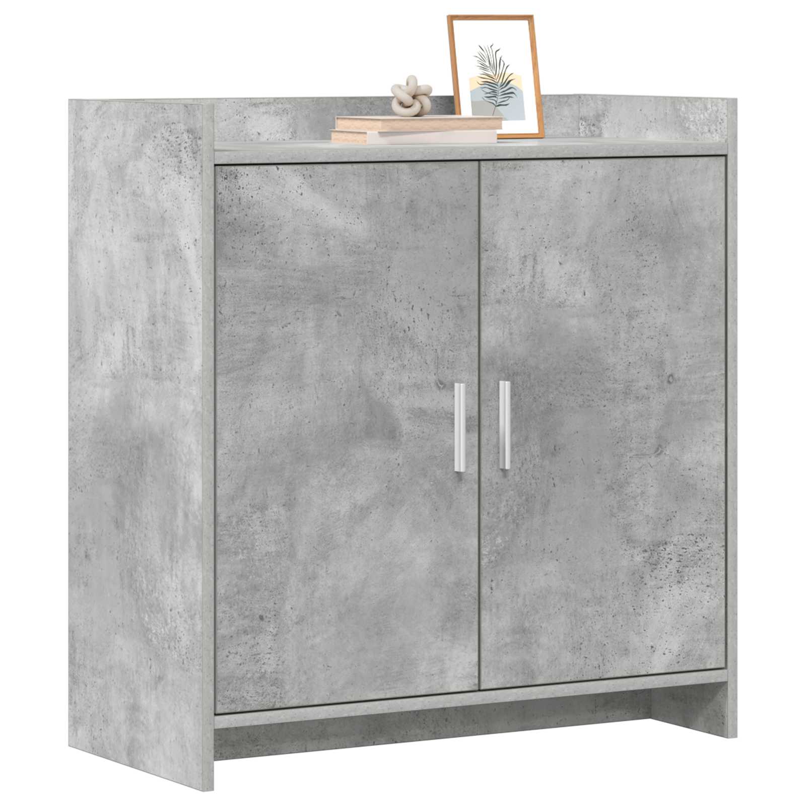 Kreveta Betonska siva 72 x 36 x 80 cm Konstruirano drvo