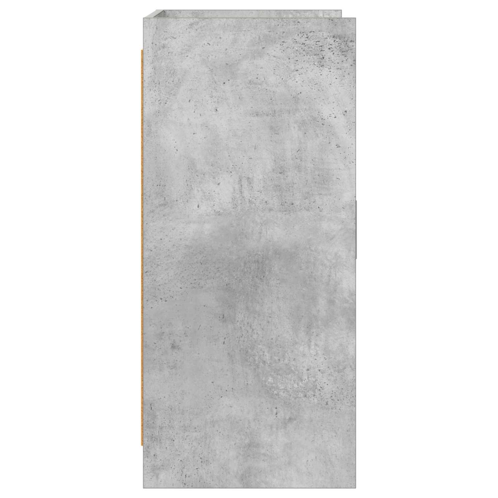 Kreveta Betonska siva 72 x 36 x 80 cm Konstruirano drvo