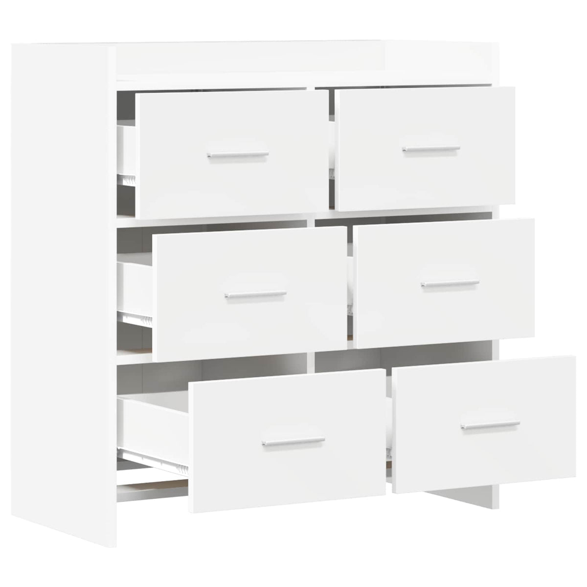 Kreveta Bijela 75 x 33 x 80 cm Konstruirano drvo
