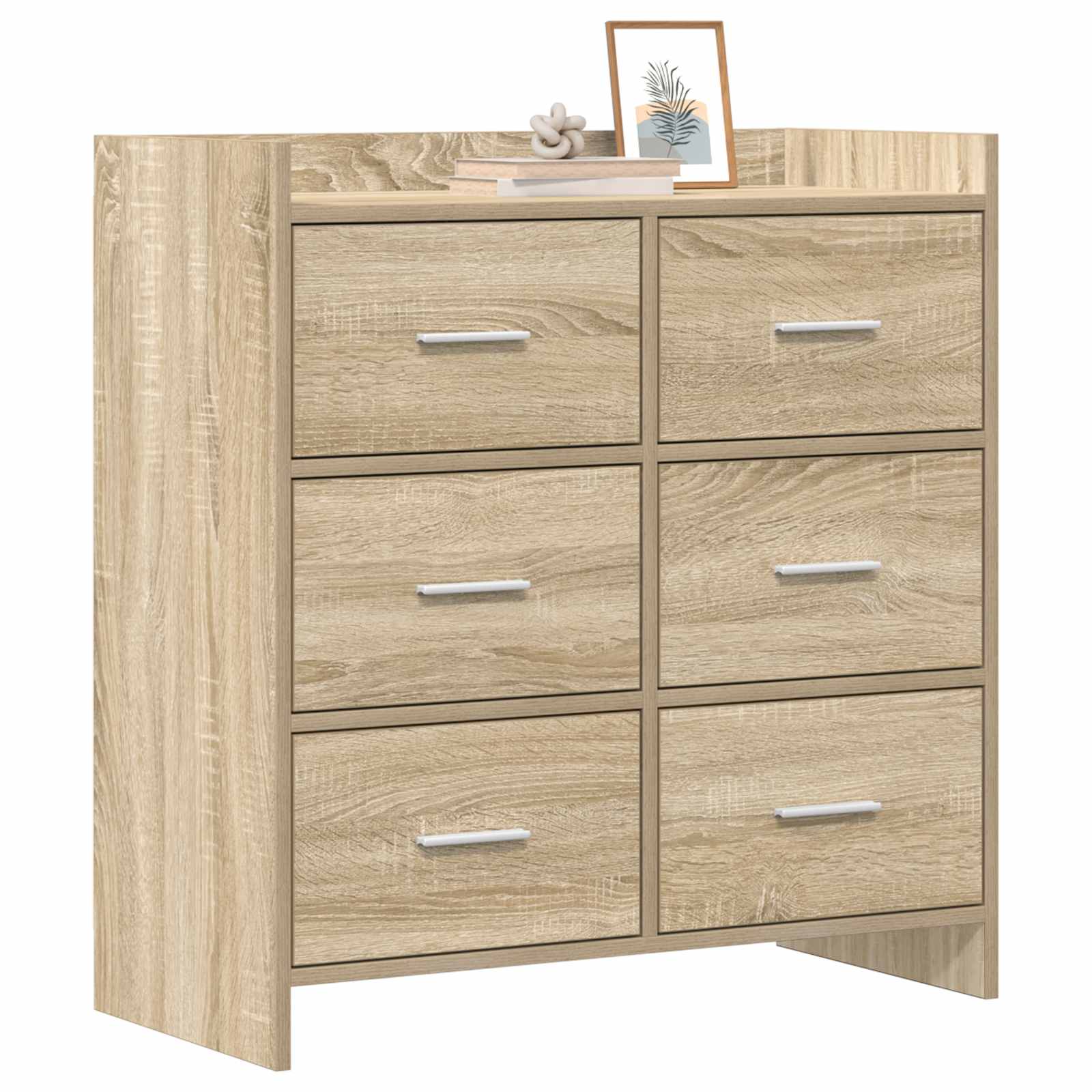 Kreveta Hrast sonoma 75 x 33 x 80 cm Konstruirano drvo