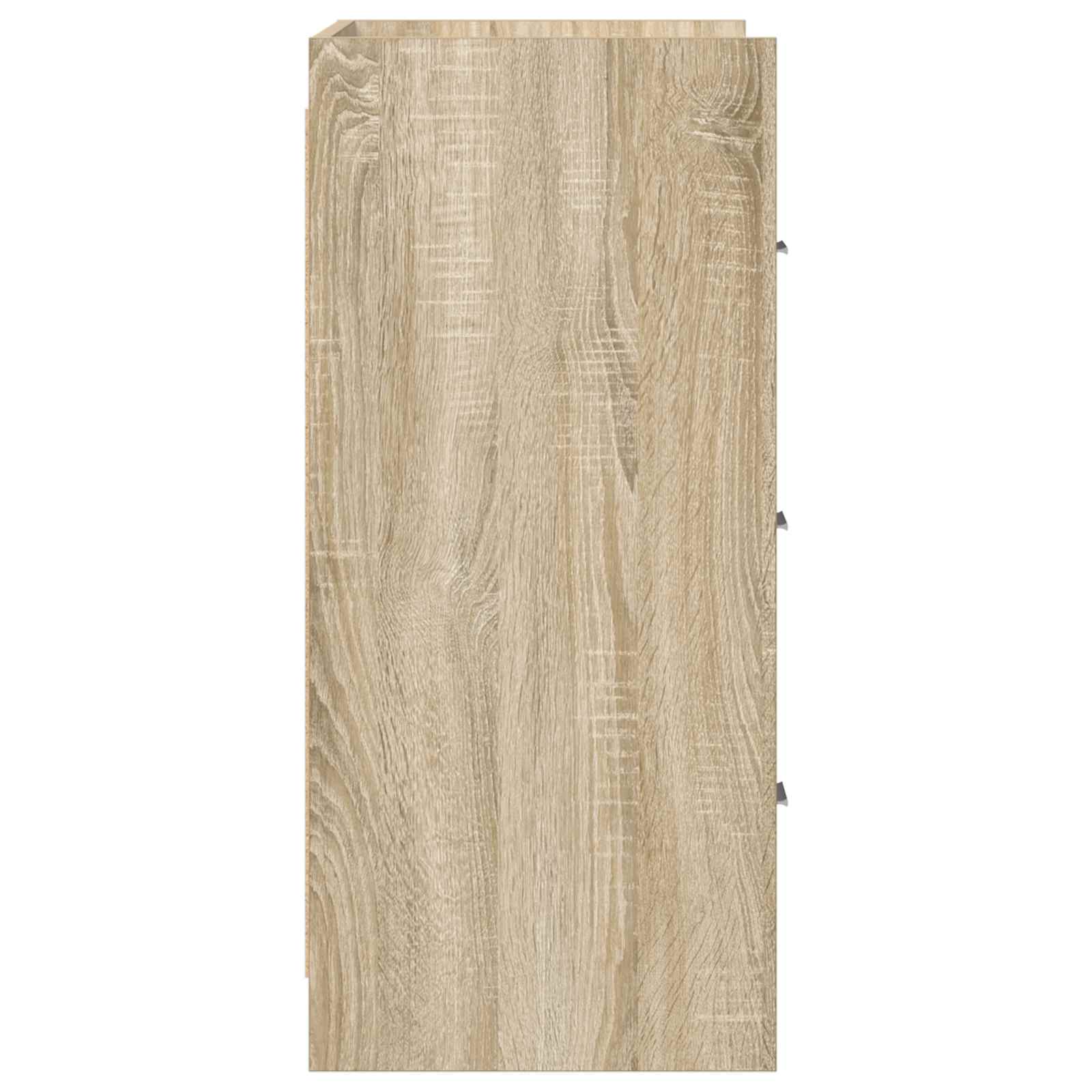 Kreveta Hrast sonoma 75 x 33 x 80 cm Konstruirano drvo