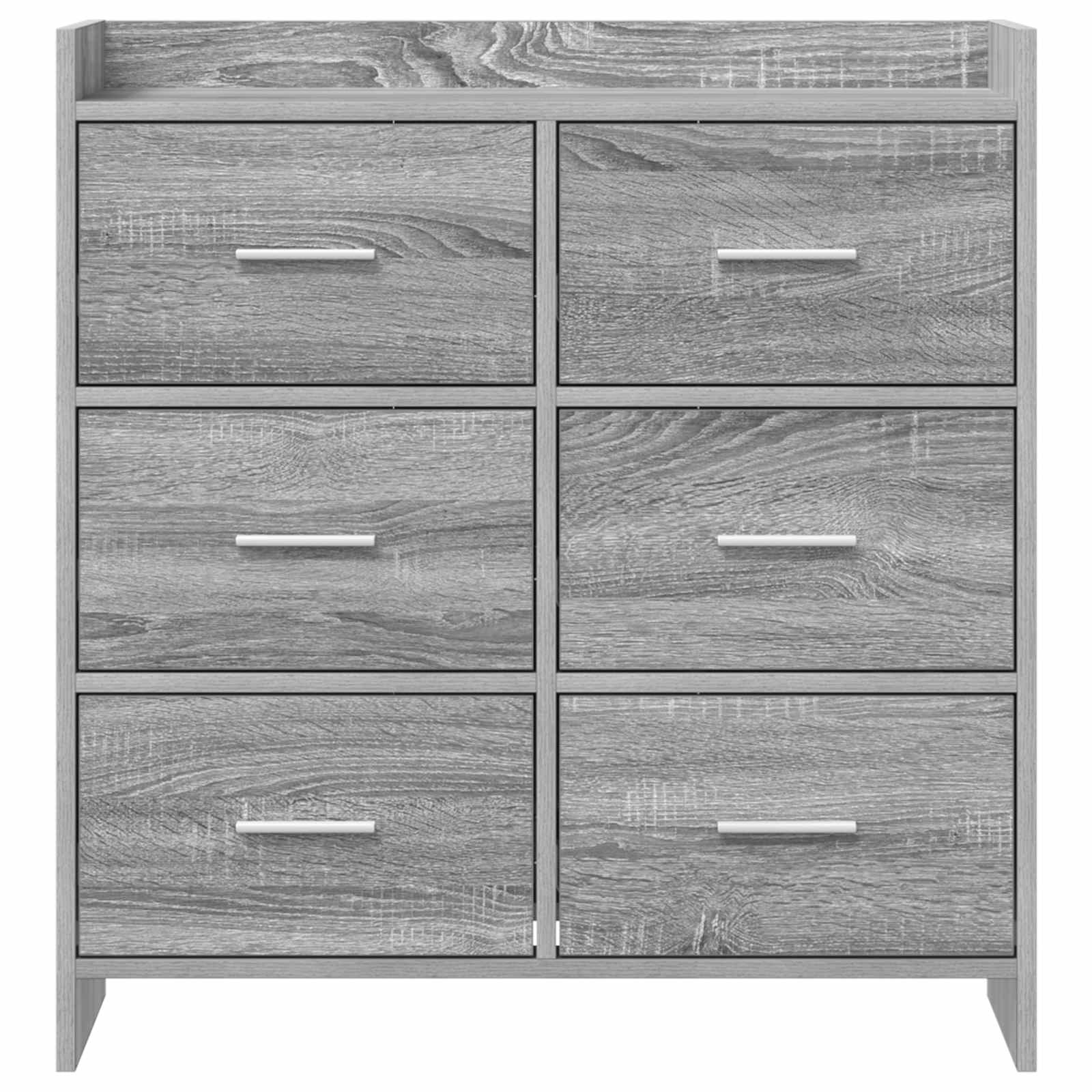 Kreveta Siva Sonoma 75 x 33 x 80 cm Konstruirano drvo