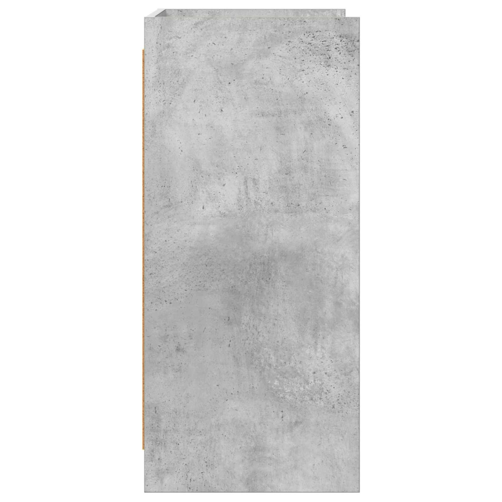 Kreveta Betonska siva 75 x 36 x 80 cm Konstruirano drvo