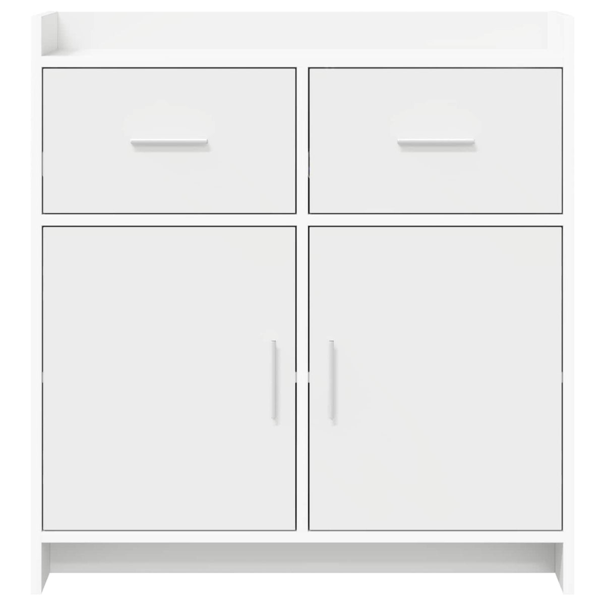 Kreveta Bijela 75 x 36 x 80 cm Konstruirano drvo