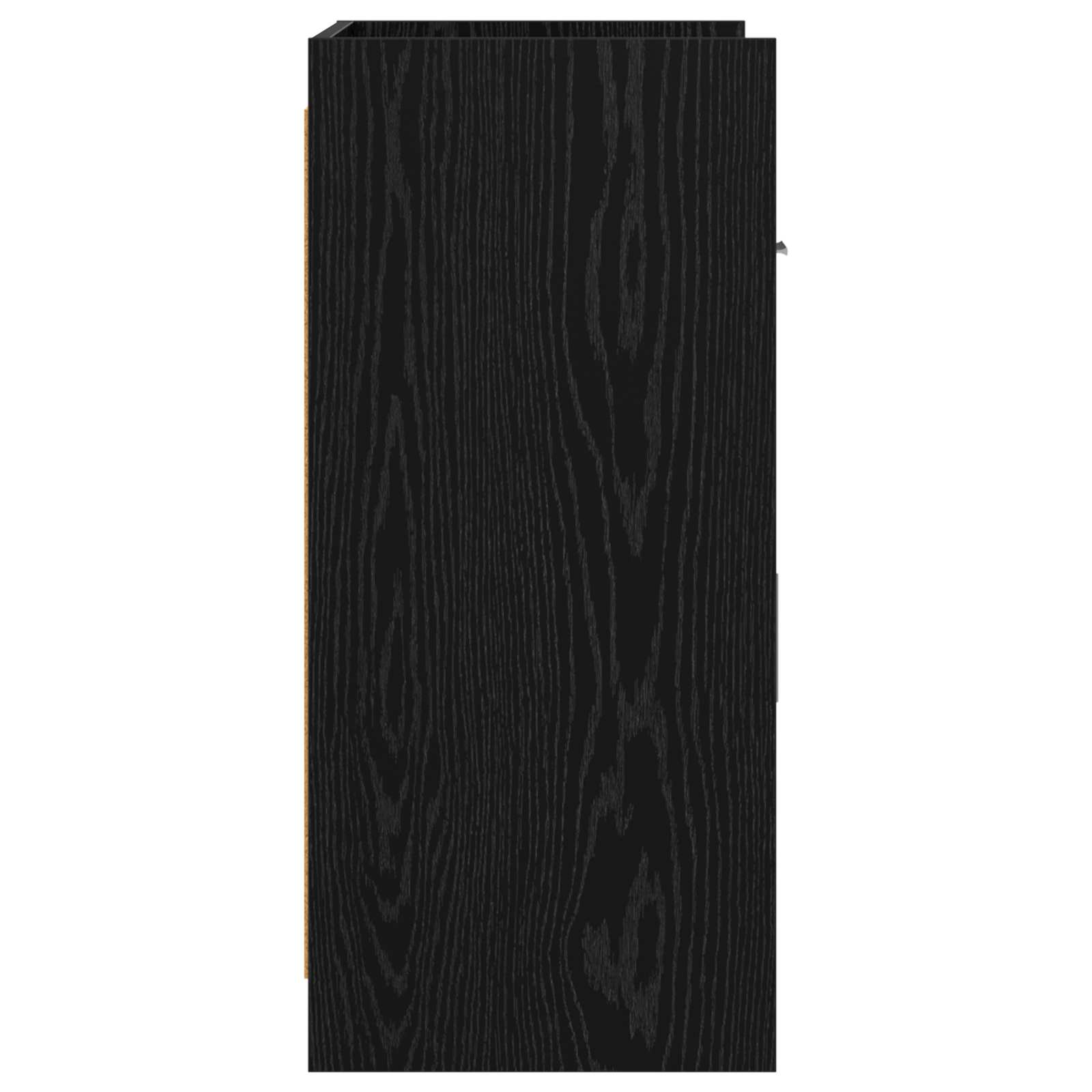 Kreveta Crni hrast 75 x 36 x 80 cm Konstruirano drvo