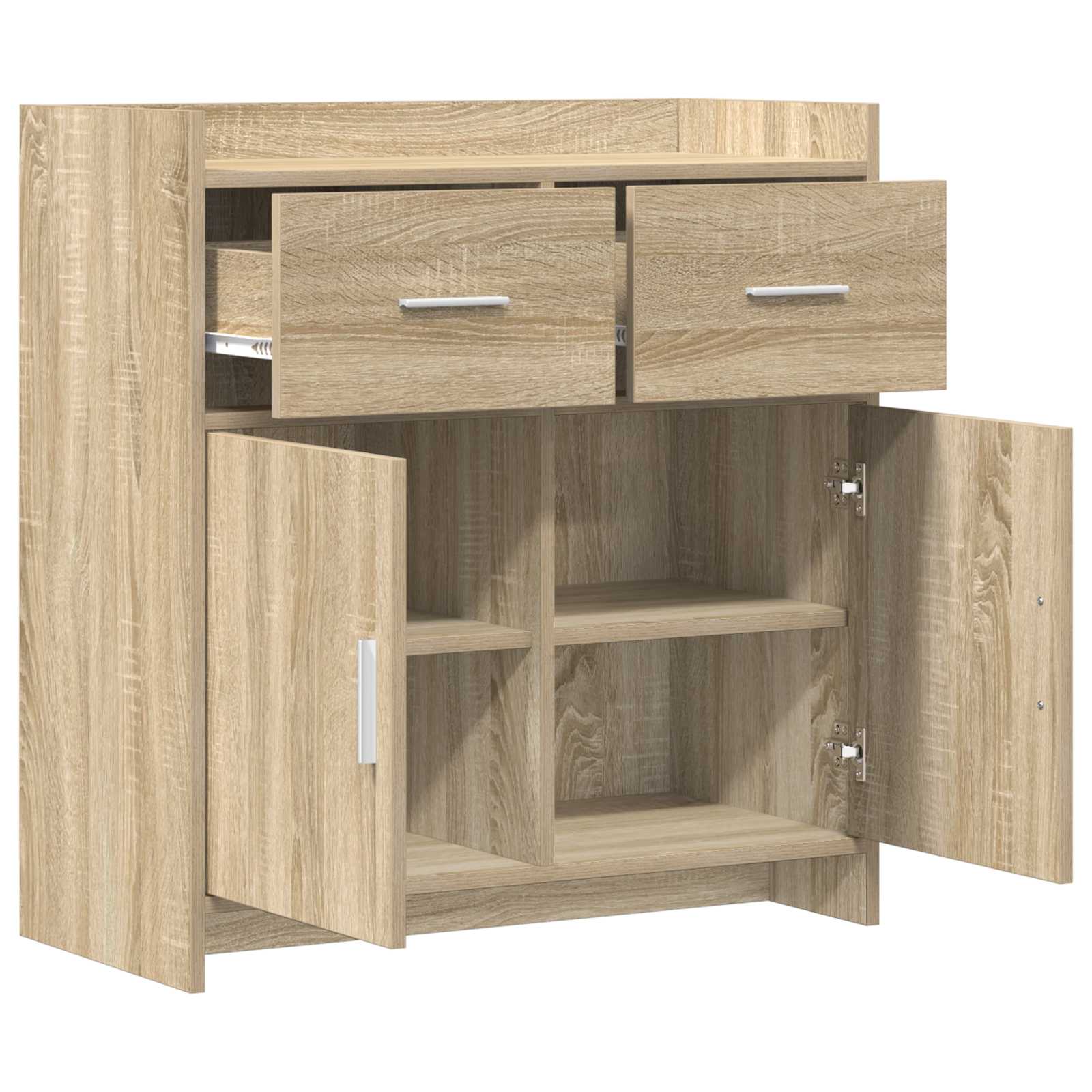 Kreveta Hrast sonoma 75 x 36 x 80 cm Konstruirano drvo
