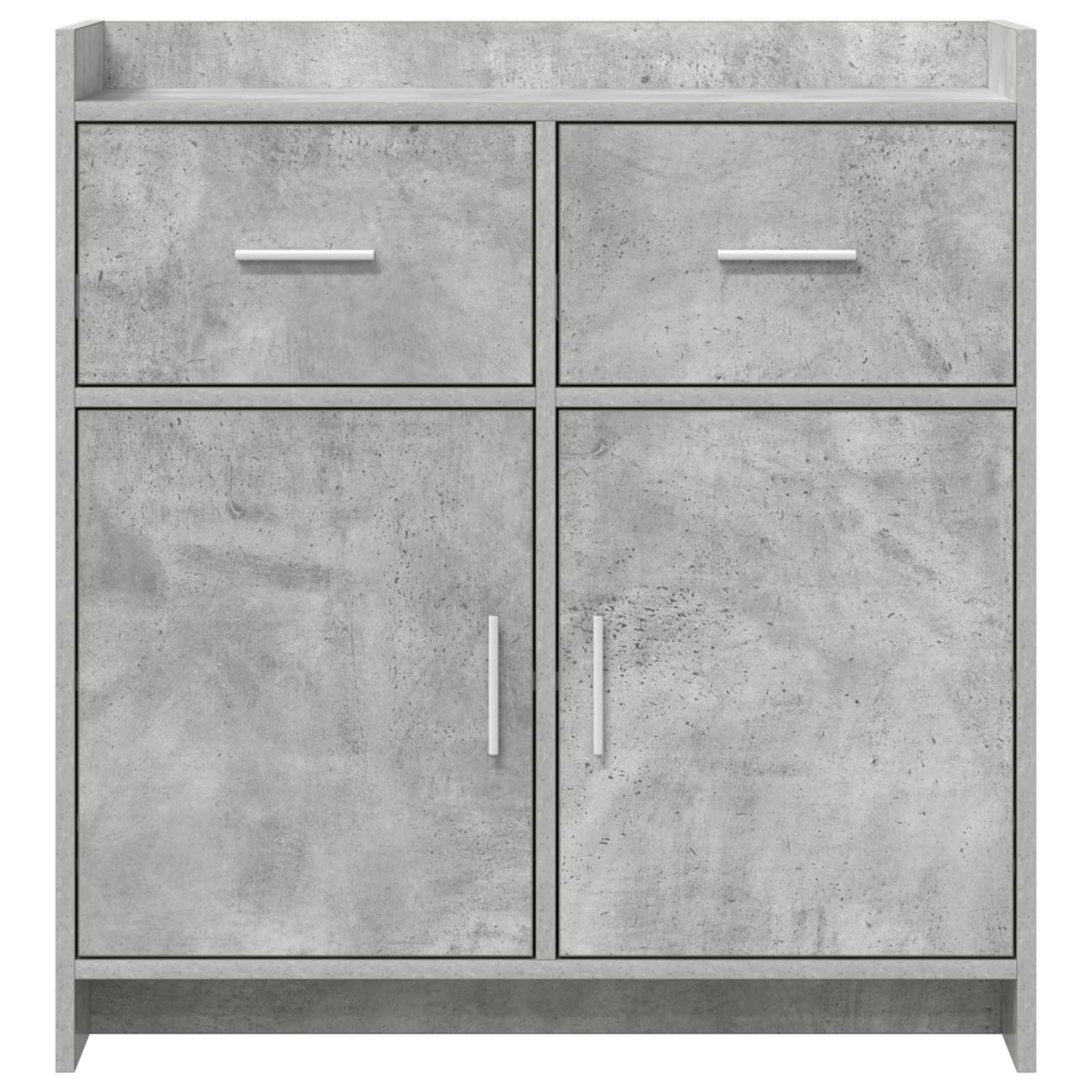Kreveta Betonska siva 75 x 36 x 80 cm Konstruirano drvo