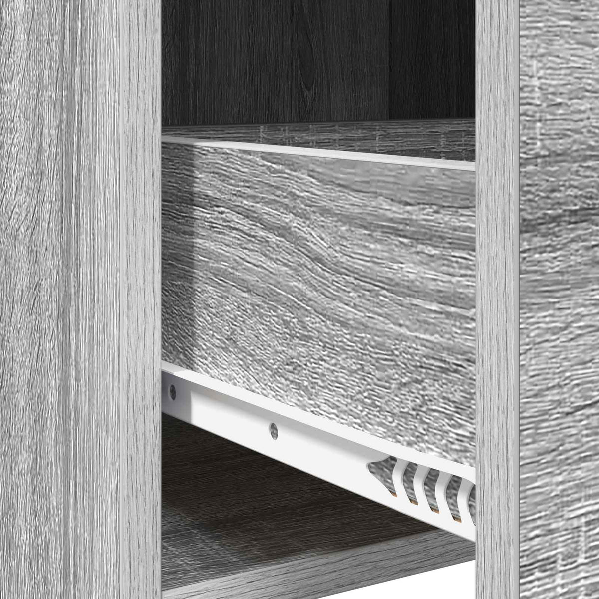 Kreveta Siva Sonoma 75 x 36 x 80 cm Konstruirano drvo