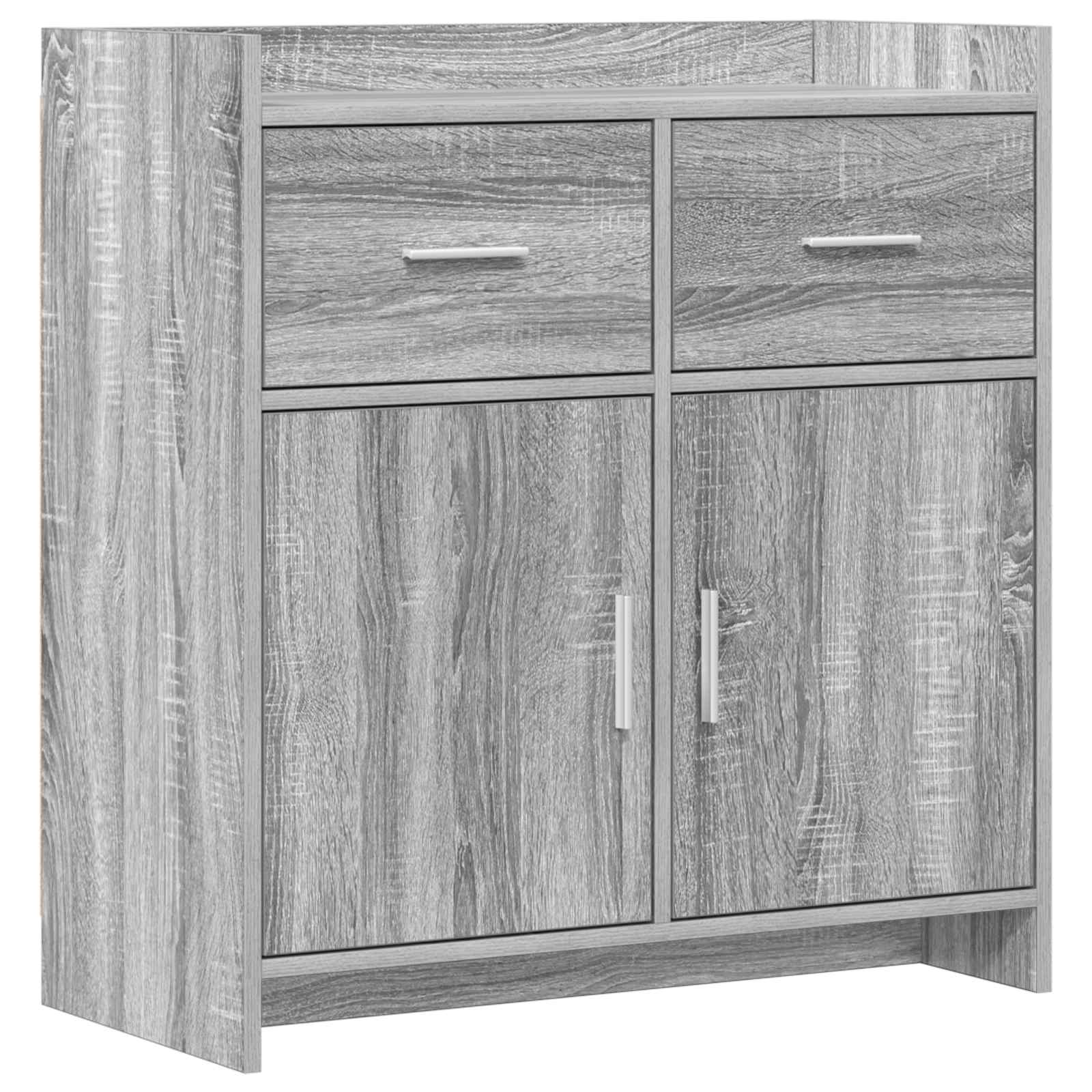Kreveta Siva Sonoma 75 x 36 x 80 cm Konstruirano drvo