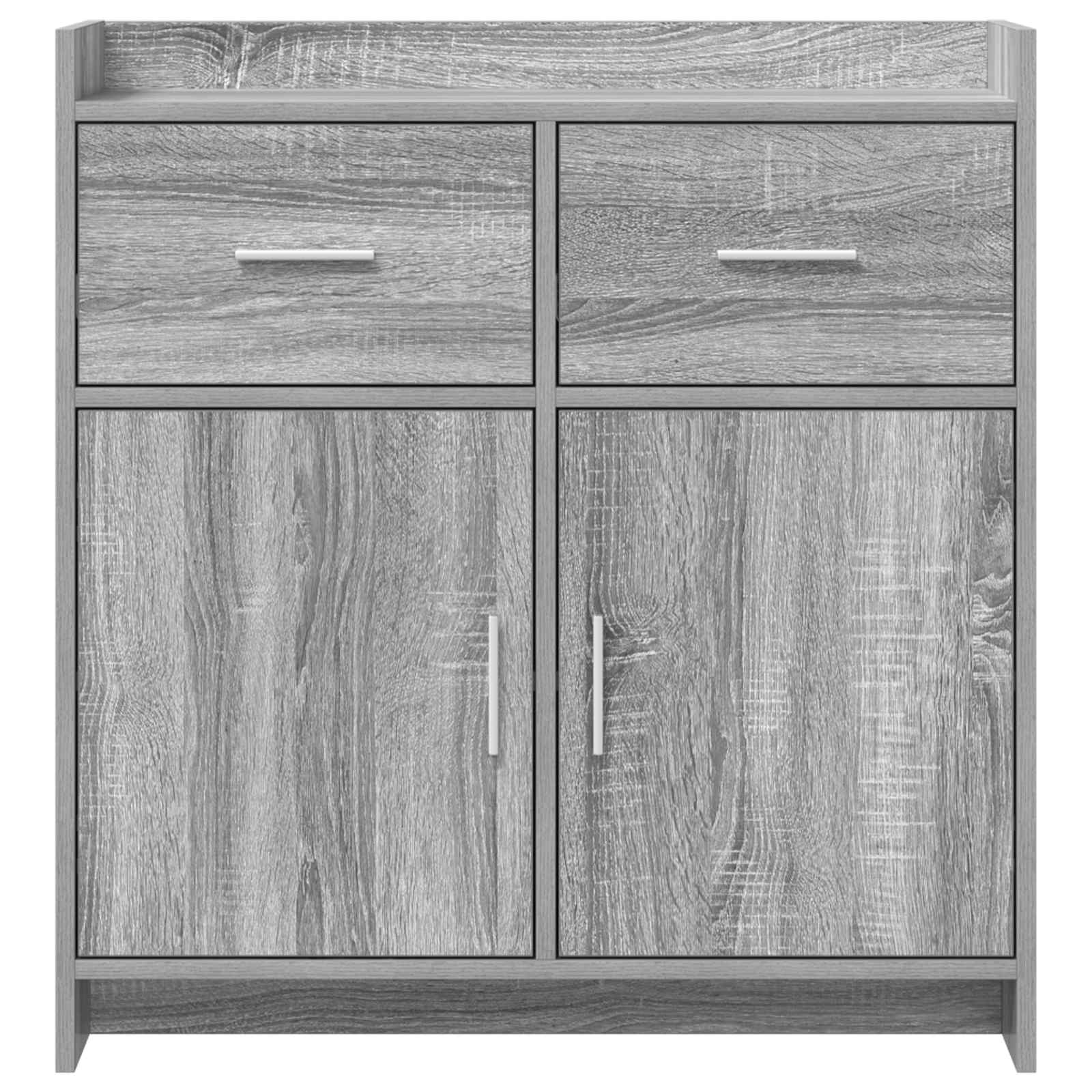 Kreveta Siva Sonoma 75 x 36 x 80 cm Konstruirano drvo