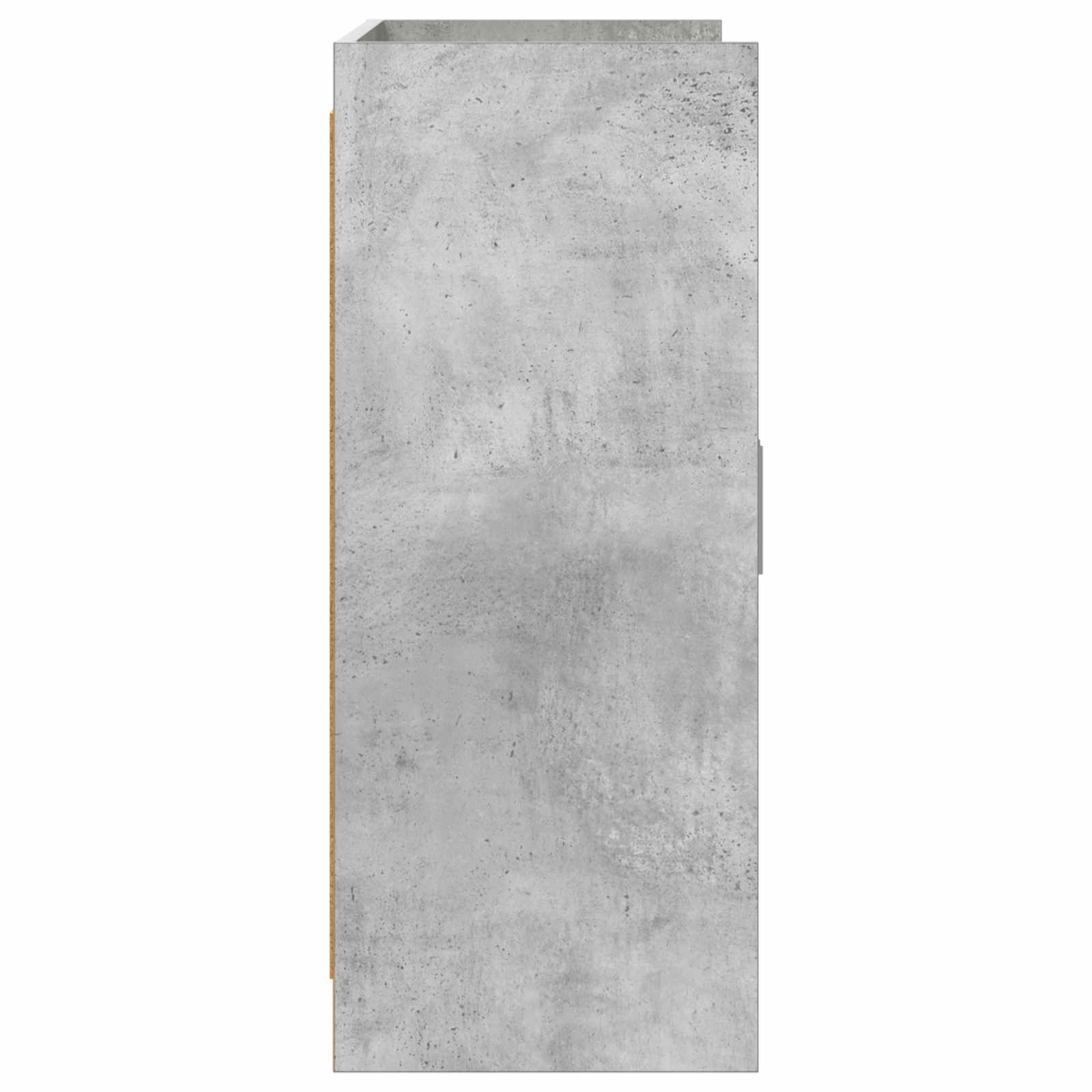 Kreveta Betonska siva 98,5 x 33 x 80 cm Konstruirano drvo