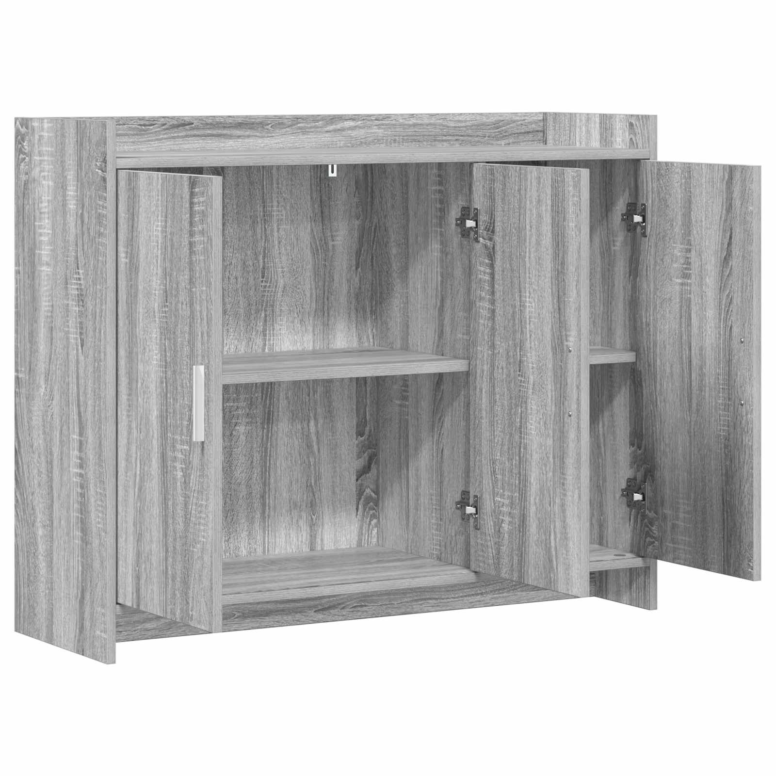 Kreveta Siva Sonoma 98,5 x 33 x 80 cm Konstruirano drvo