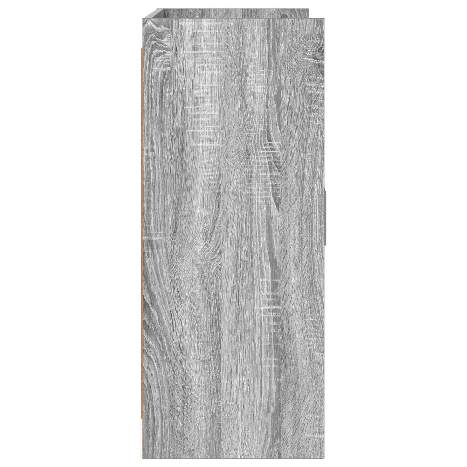 Kreveta Siva Sonoma 98,5 x 33 x 80 cm Konstruirano drvo
