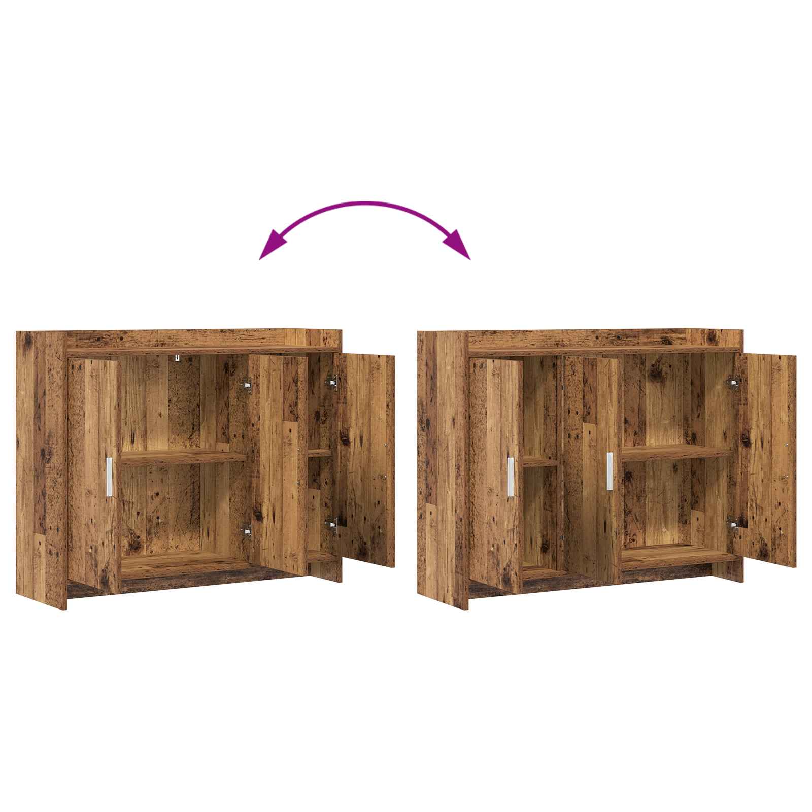 Kreveta Staro drvo 98,5 x 33 x 80 cm Konstruirano drvo