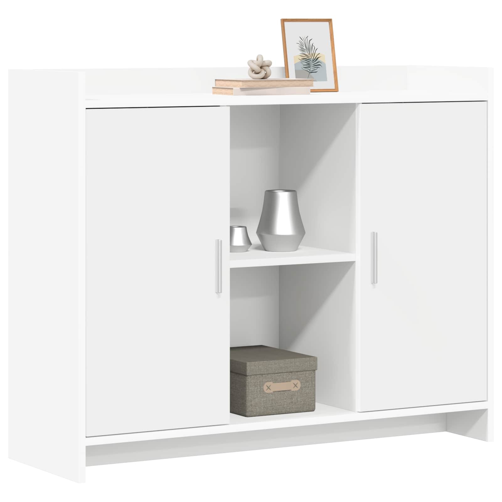 Kreveta Bijela 98,5 x 33 x 80 cm Konstruirano drvo