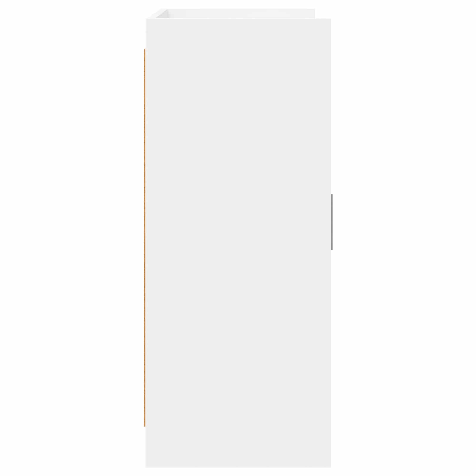 Kreveta Bijela 98,5 x 33 x 80 cm Konstruirano drvo