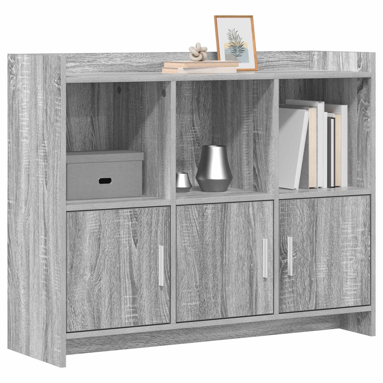Kreveta Siva Sonoma 98,5 x 33 x 80 cm Konstruirano drvo
