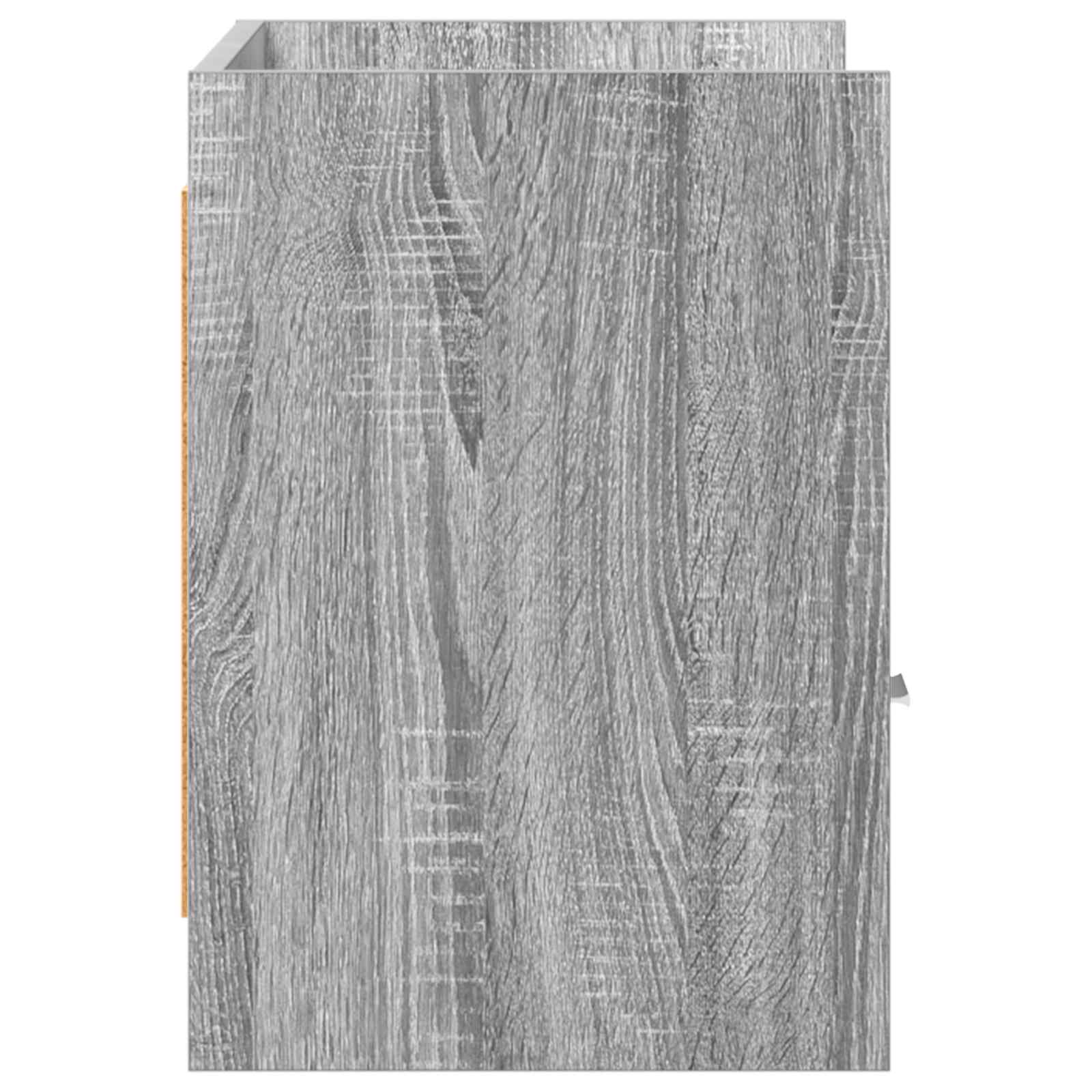TV ormar 71,5 x 33 x 47 cm Siva Sonoma Konstruirano drvo