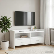 TV ormar 100 x 33 x 47 cm Bijela Konstruirano drvo