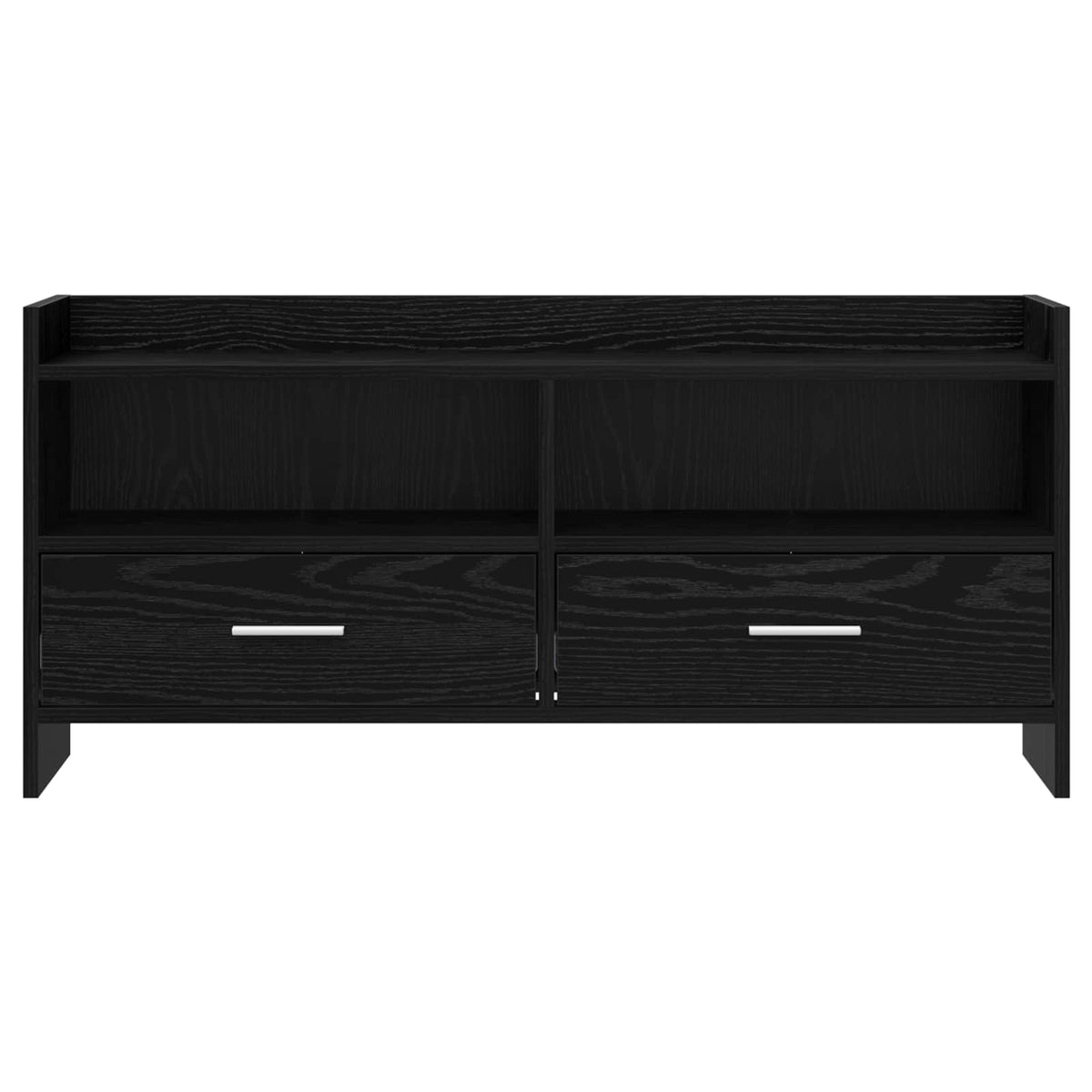 TV ormar 100 x 33 x 47 cm Crni hrast Konstruirano drvo
