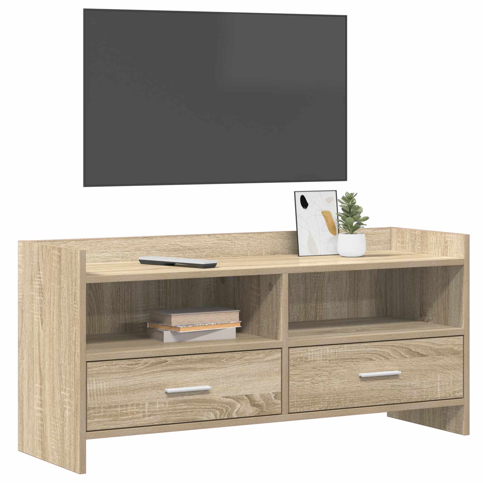 TV ormar 100 x 33 x 47 cm Hrast sonoma Konstruirano drvo