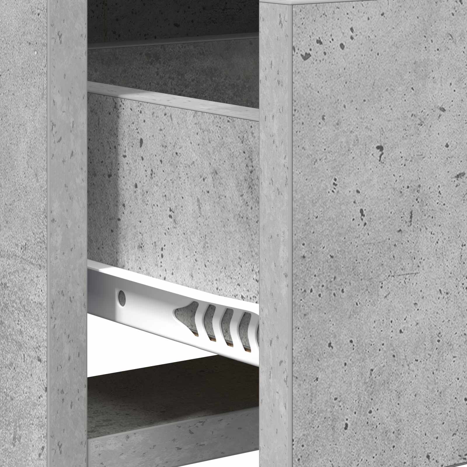 TV ormar 100 x 33 x 47 cm Betonska siva Konstruirano drvo