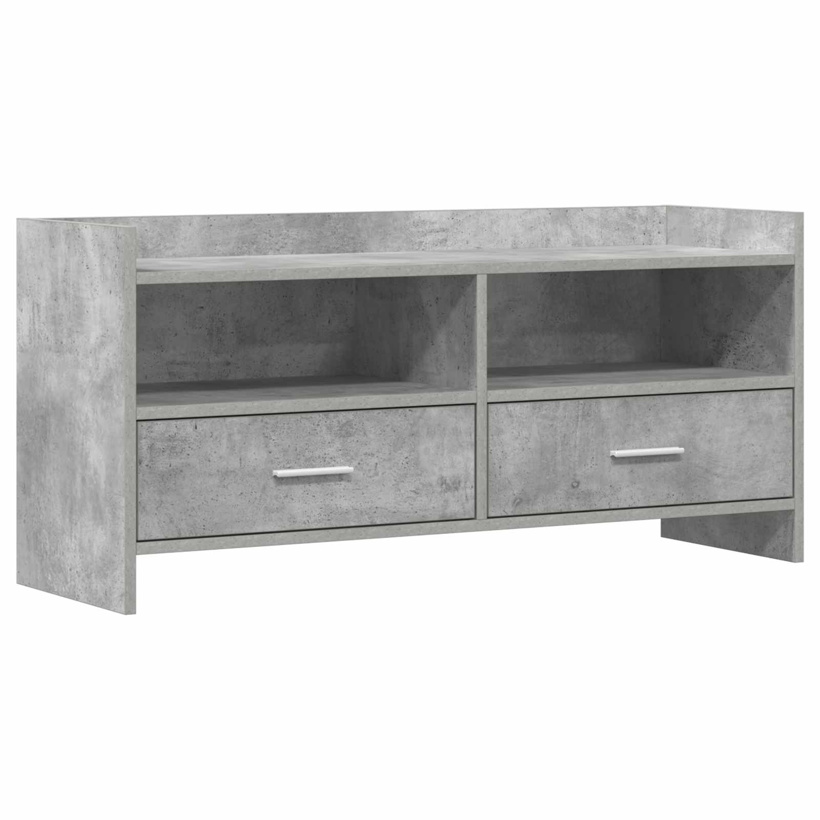 TV ormar 100 x 33 x 47 cm Betonska siva Konstruirano drvo