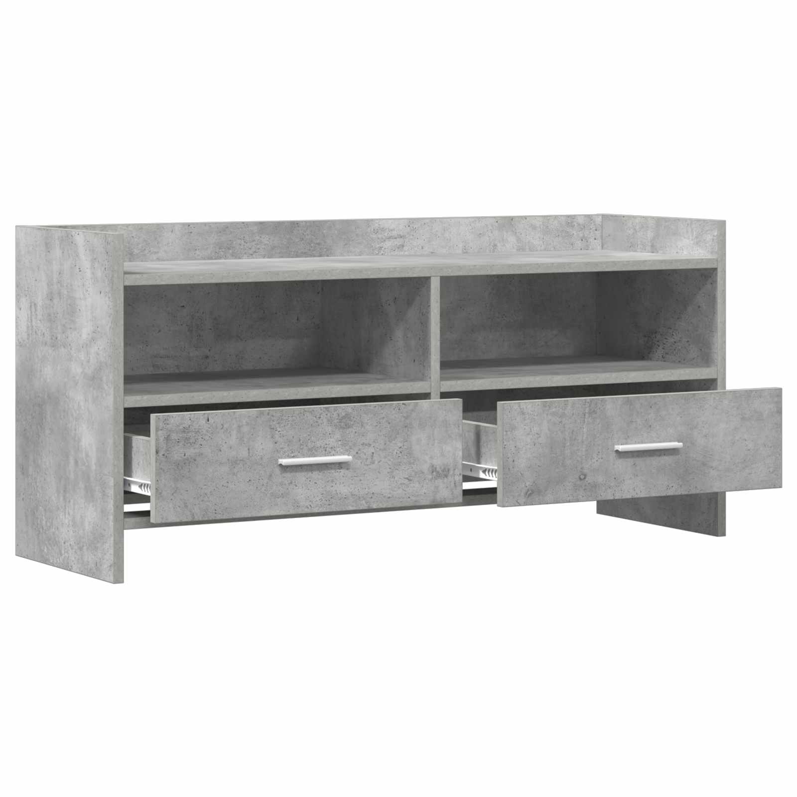 TV ormar 100 x 33 x 47 cm Betonska siva Konstruirano drvo