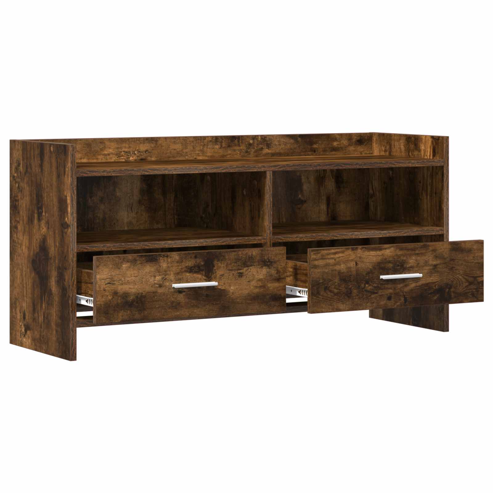 TV ormar 100 x 33 x 47 cm Dimljeni hrast Konstruirano drvo